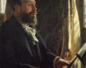 安德斯左恩 - Portrait of Jean-Baptiste Faure